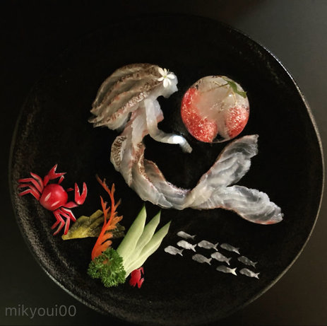 این آثار هنری غذای محبوب ژاپنی‌هاست! +عکس