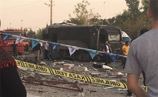 انفجار در نزدیکی بیمارستانی در ترکیه