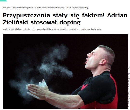 دوپینگ یک وزنه‌بردار دیگر لهستان در المپیک