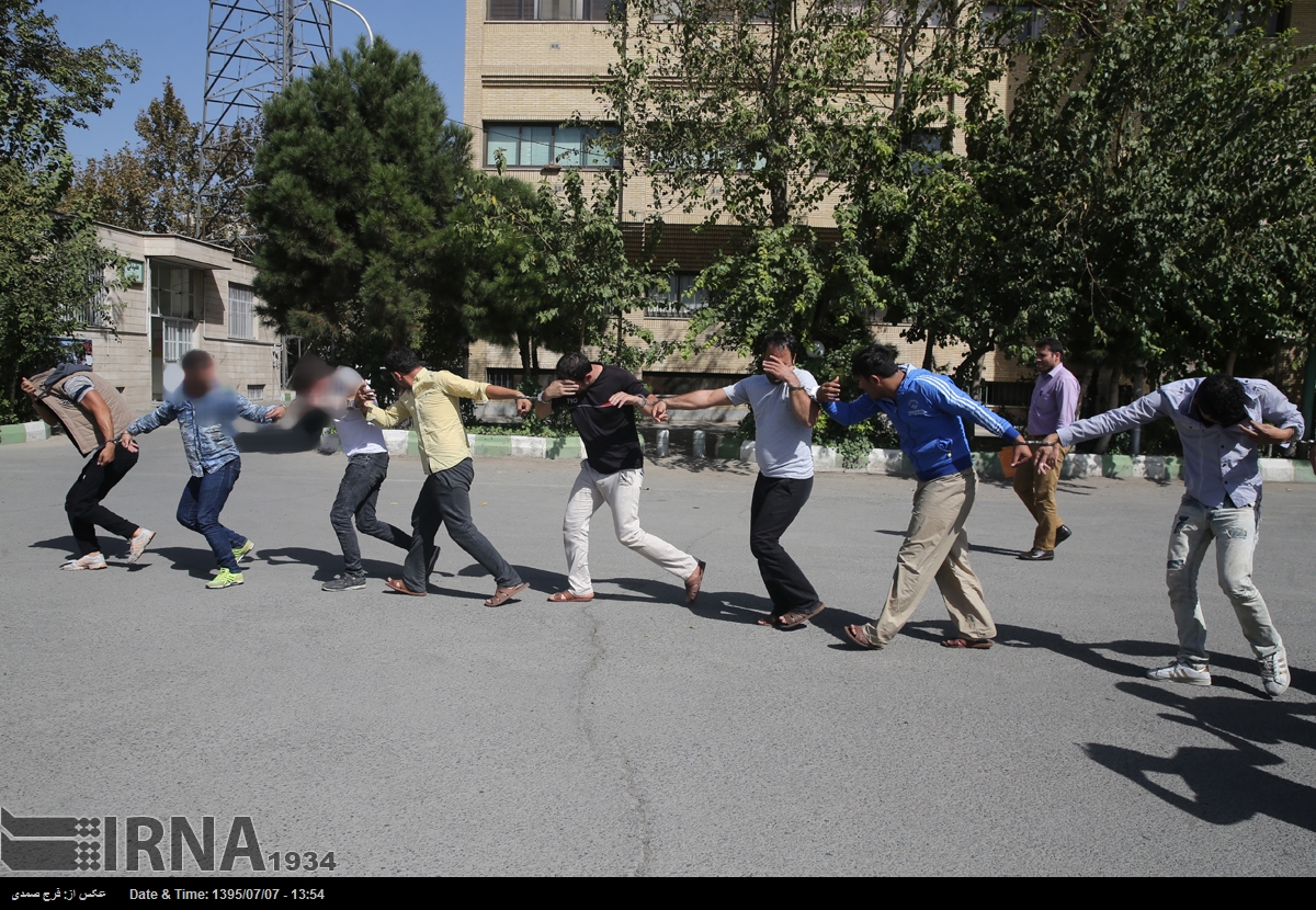 دستگیری ۱۵۳سارق و زورگیر در تهران
