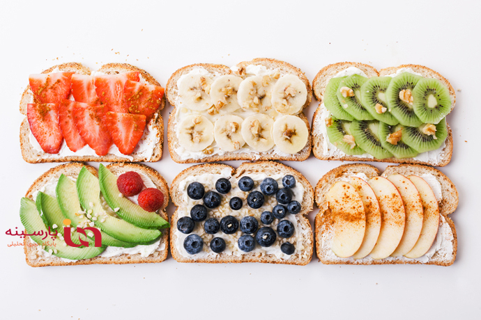 ایده های صبحانه‌ای زیبا و ساده با نان تست+غکس