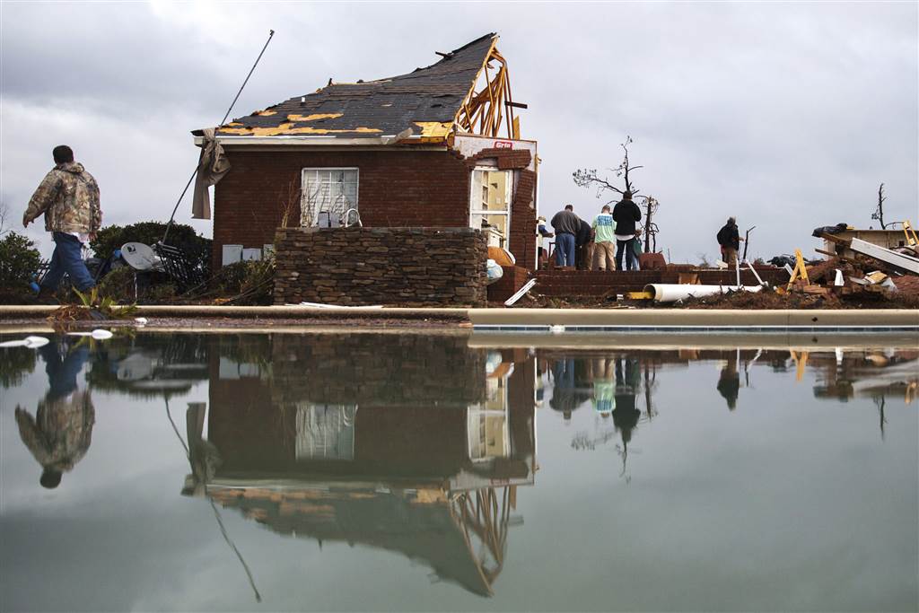 توفان مرگبار در آمریکا +عکس