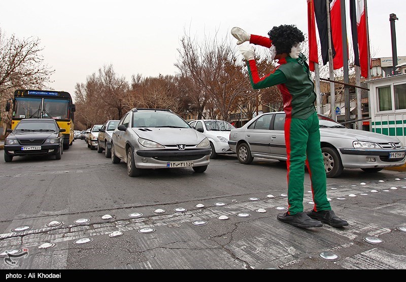 شخصیت های ترافیکی در اصفهان