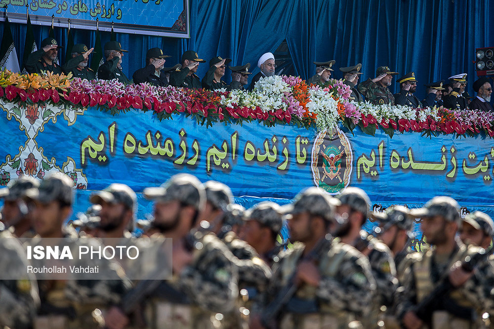 تصاویر مراسم رژه روز ارتش جمهوری اسلامی