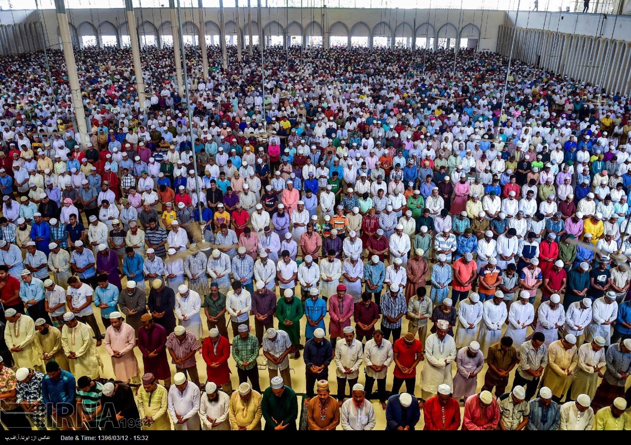 اولین نماز جمعه رمضان در نقاط مختلف دنیا