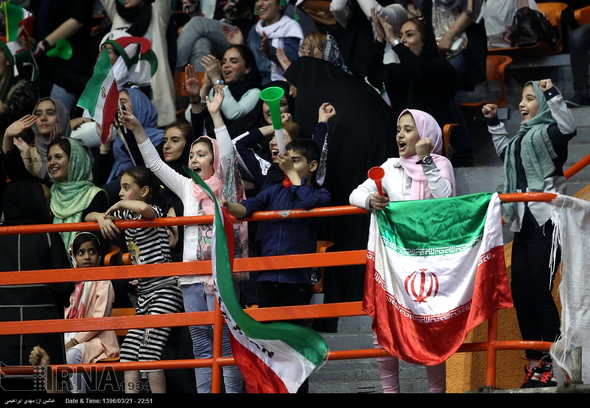 دیدار والیبال ایران و آرژانتین