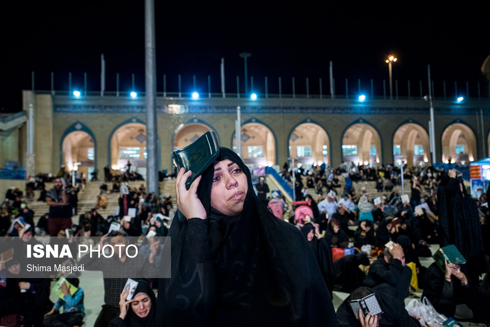 تصاویر شب نوزدهم ماه مبارک رمضان - تهران