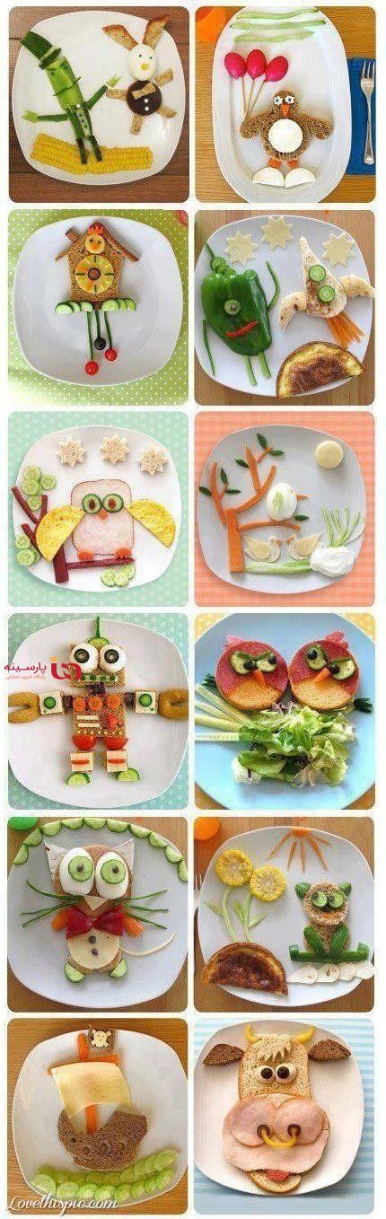 ایده های ناب برای میوه خور کردن کودکان+عکس
