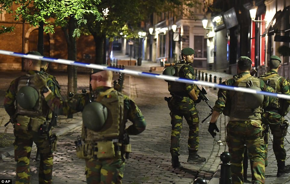 عملیات ضد تروریستی در بروکسل