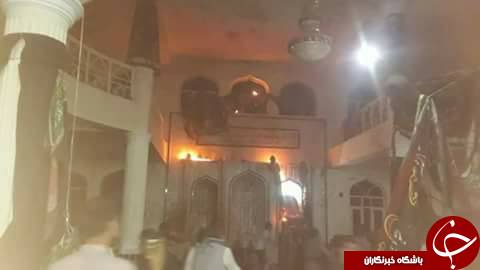 گزارش تصویری از حمله داعش به مسجد امام زمان کابل