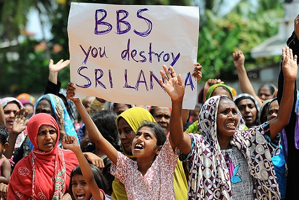 درگیری بودایی‌ها و مسلمانان به سری‌لانکا کشیده شد