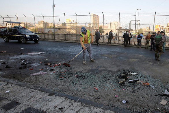 نزدیک به ۱۵۰ کشته و زخمی در انفجارهای دوگانه بغداد