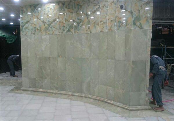 دیدار از پروژه توسعه پیرامون ضریح حسینی وترفیع گنبد مطهر