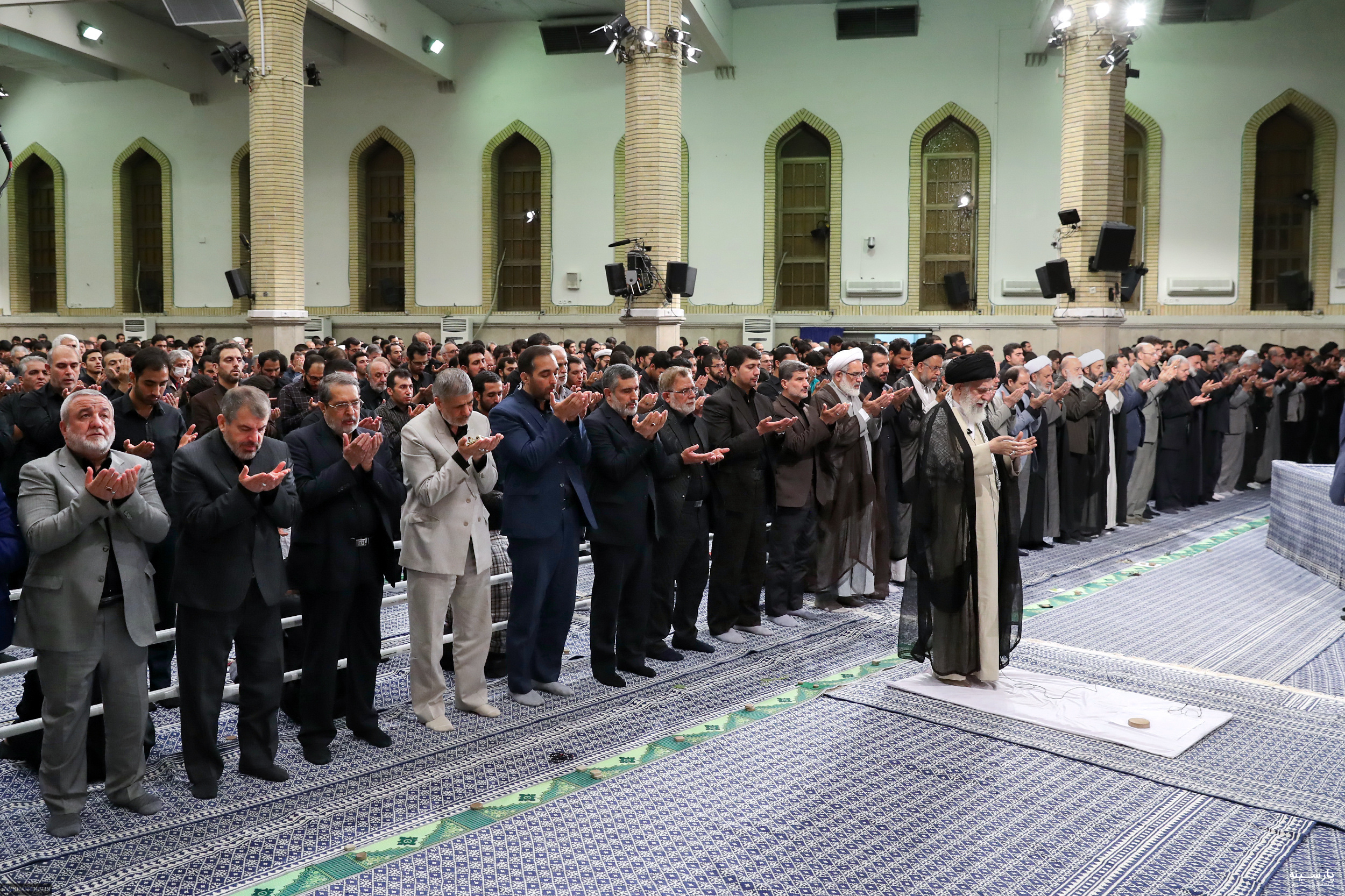 مراسم سوگواری سالروز شهادت امیرالمؤمنین در حسینیه امام خمینی