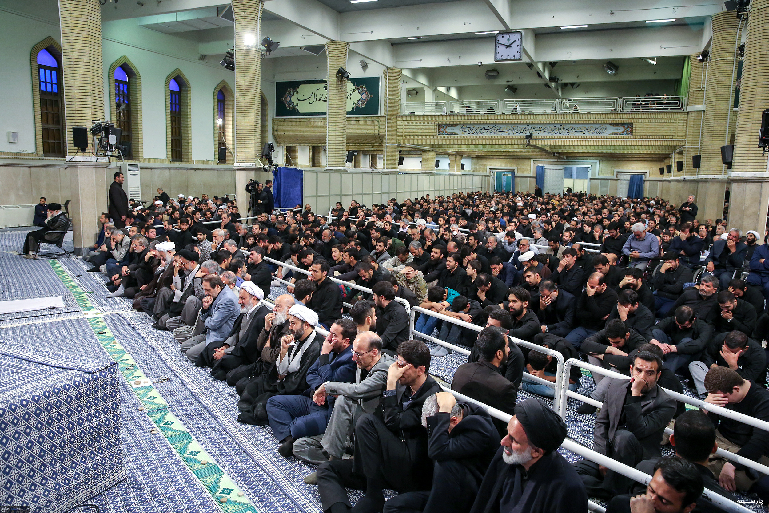 مراسم سوگواری سالروز شهادت امیرالمؤمنین در حسینیه امام خمینی