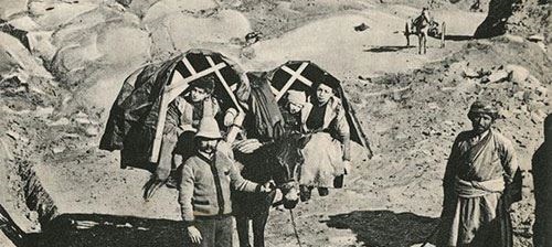 مسافرت یک خانواده قجری در سال ۱۹۱۳+عکس