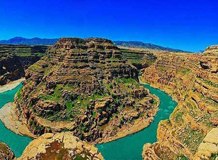 دره خزینه لرستان بلندترین و زیباترین پل معلق ایران