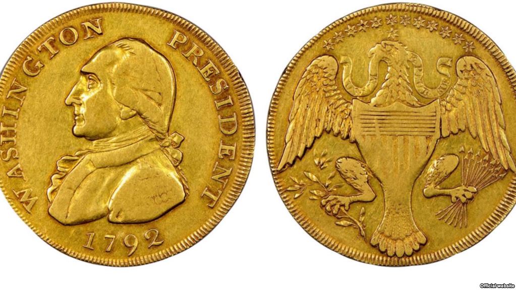 سکه طلای «جورج واشنگتن» نزدیک به ۲ میلیون دلار فروش رفت