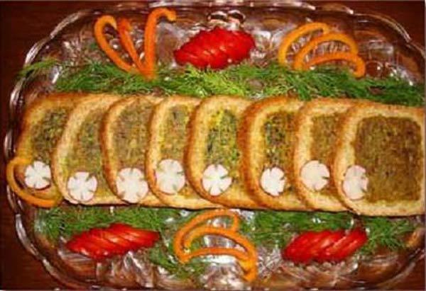 ایده‌های ساده و زیبا تزیین کوکو سبزی مجلسی