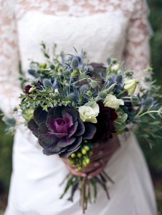 زیباترین نمونه‌های دسته گل عروس روستیک