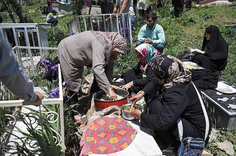 عید مردگان در مازندران +عکس