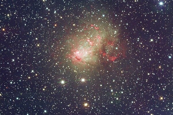 ثبت تصویری از یک کهکشان نامنظم