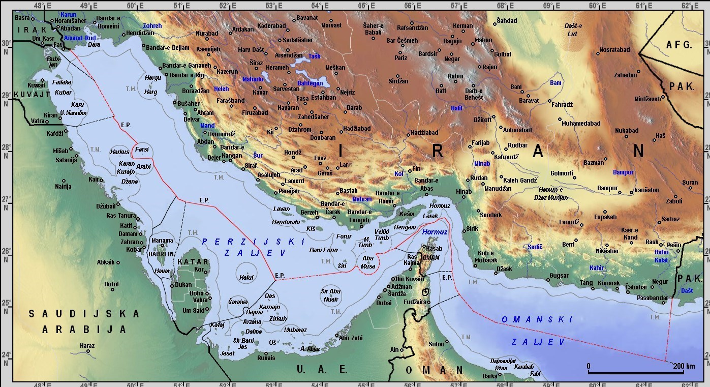 مرز‌های دریایی و هوایی ایران کجاست؟ + نقشه
