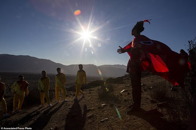 تصاویری از خورشید گرفتگی کامل در آمریکای جنوبی