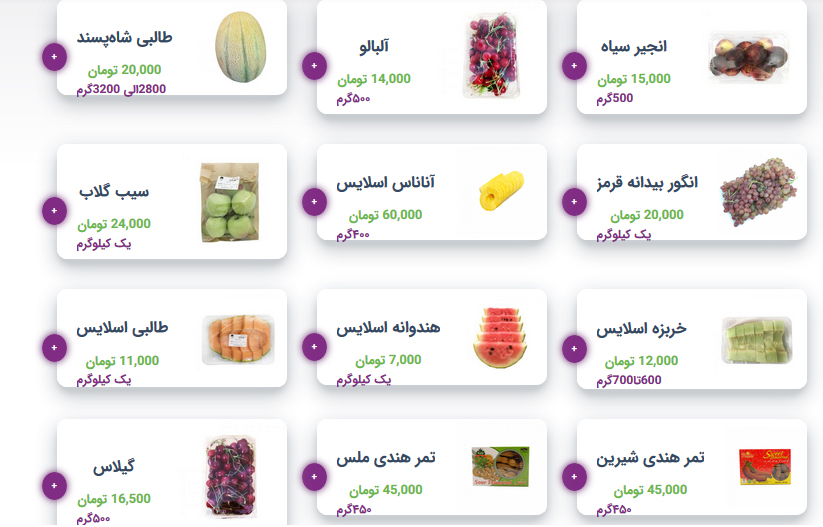 نرخ‌های نجومی فروش آنلاین میوه از کجا می‌آید؟ +عکس