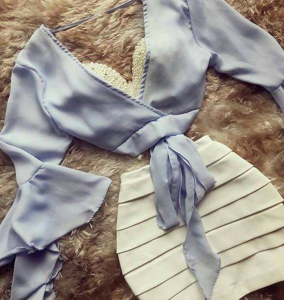 ست لباس مجلسی با دامن کوتاه