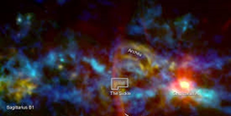 کشف یک شیء قوس شکل در کهکشان راه شیری