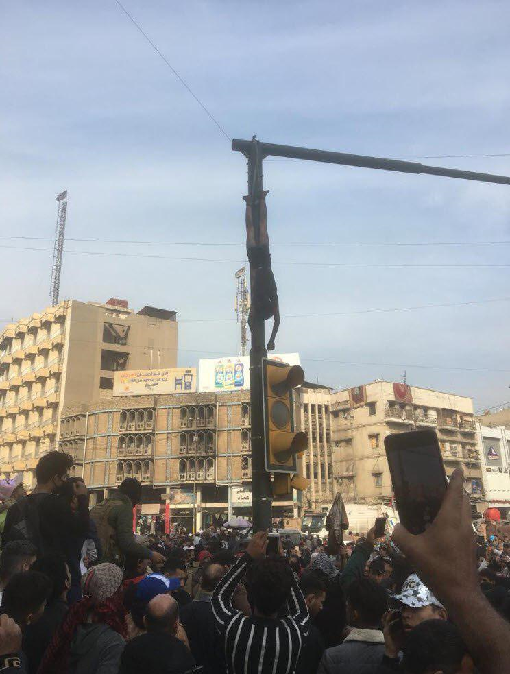 حادثه دلخراش در بغداد در ادامه اتفاقات مشکوک در اعتراضات عراق+ تصویر
