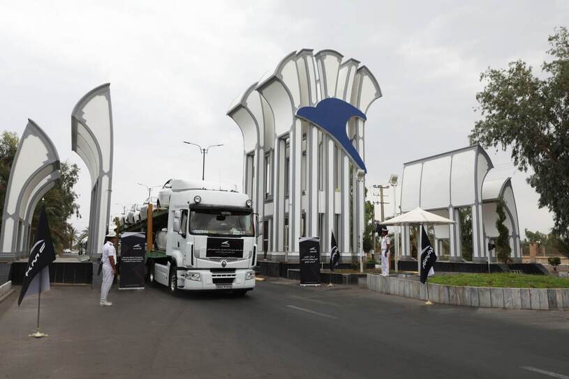 صادرات خودرو جی 4 کرمان موتور به عراق +عکس