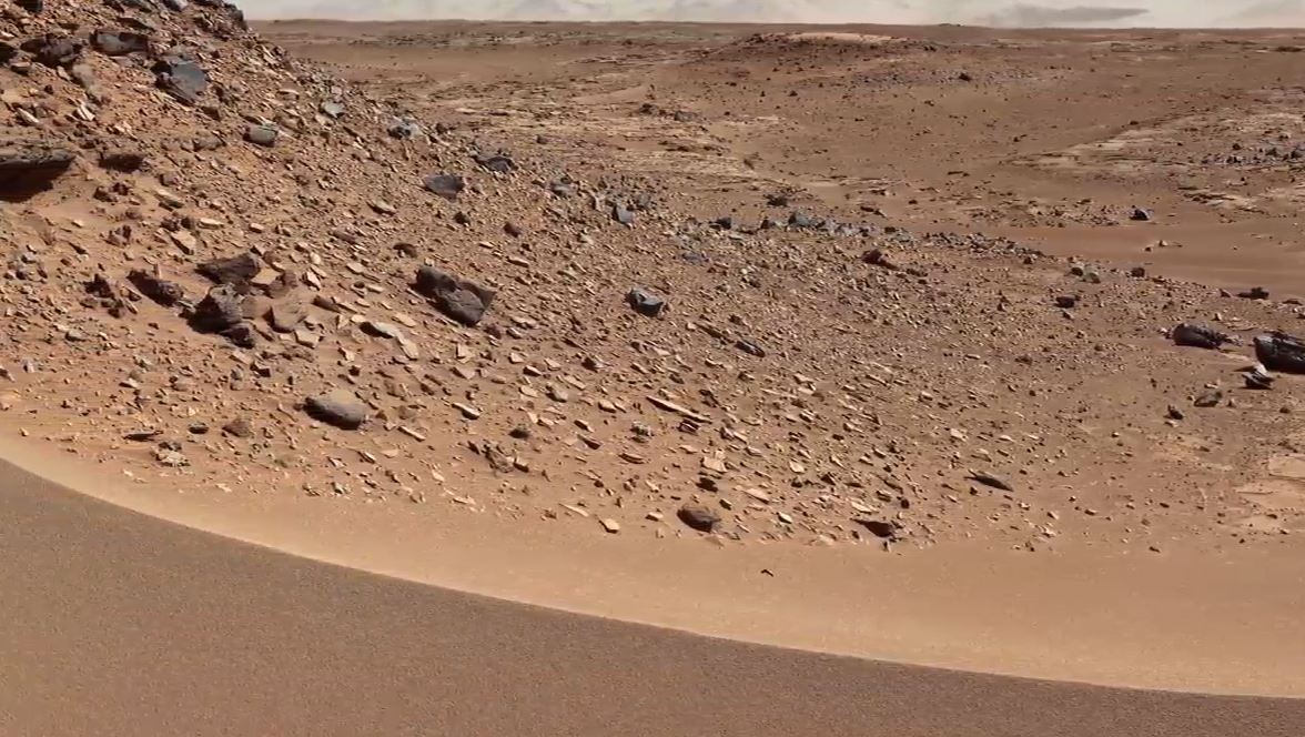 با کیفیت ترین فیلم از سطح سیاره پر رمز و راز مریخ + تصاویر