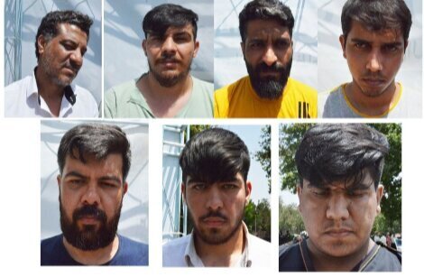 سارقین پلیس نما دستگیر شدند+ عکس