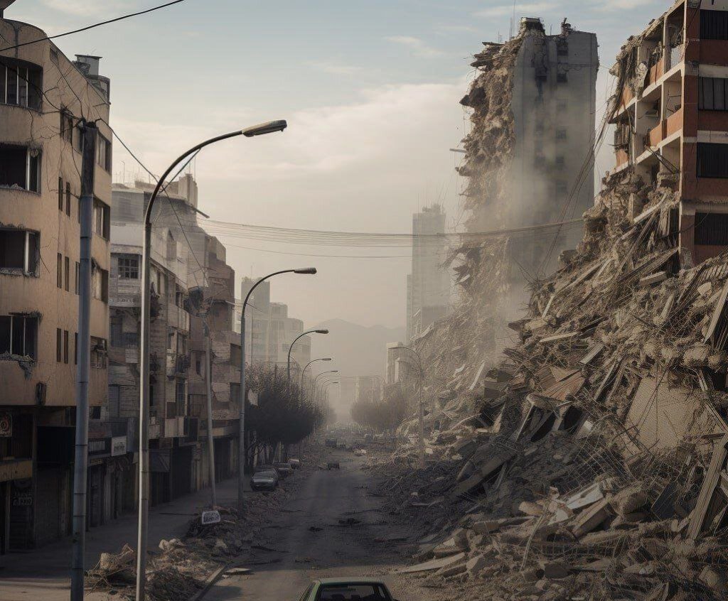 اگر تهران زلزله ۷/۵ ریشتری بیاید این فاجعه رخ می دهد!+ عکس