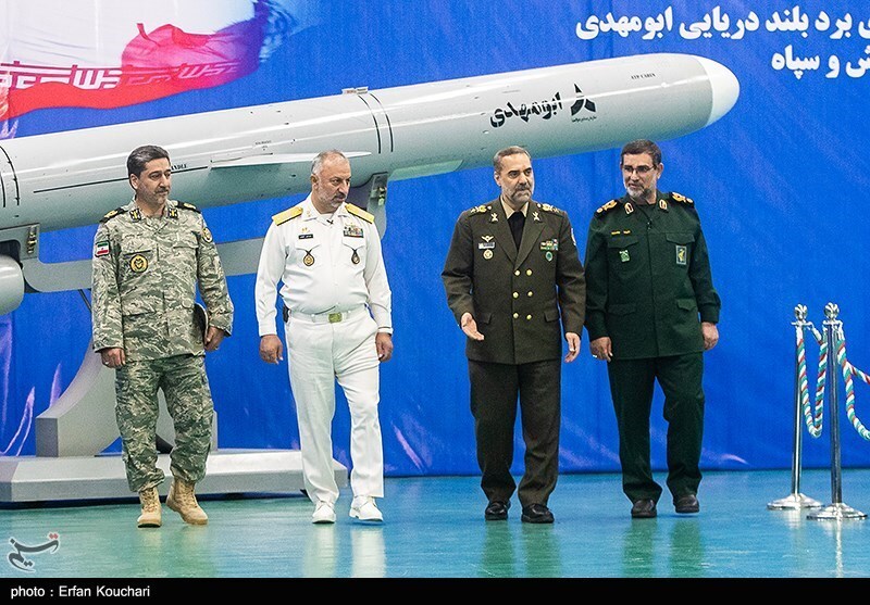 آئین الحاق موشک های کروز ابومهدی به نیروی دریایی ارتش و سپاه/ گزارش تصویری