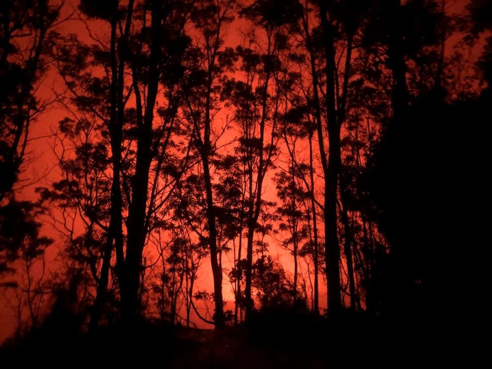فوران آتشفشان کیلاویا در هاوایی