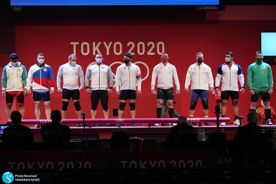 وزنه برداری المپیک ۲۰۲۰ توکیو| علی هاشمی به روی تخته رفت+ عکس