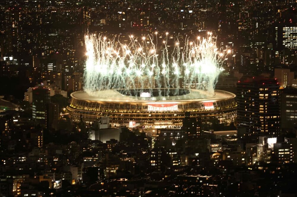 فریم به‌ فریم با آتش‌بازی مراسم افتتاحیه پارالمپیک توکیو ۲۰۲۰