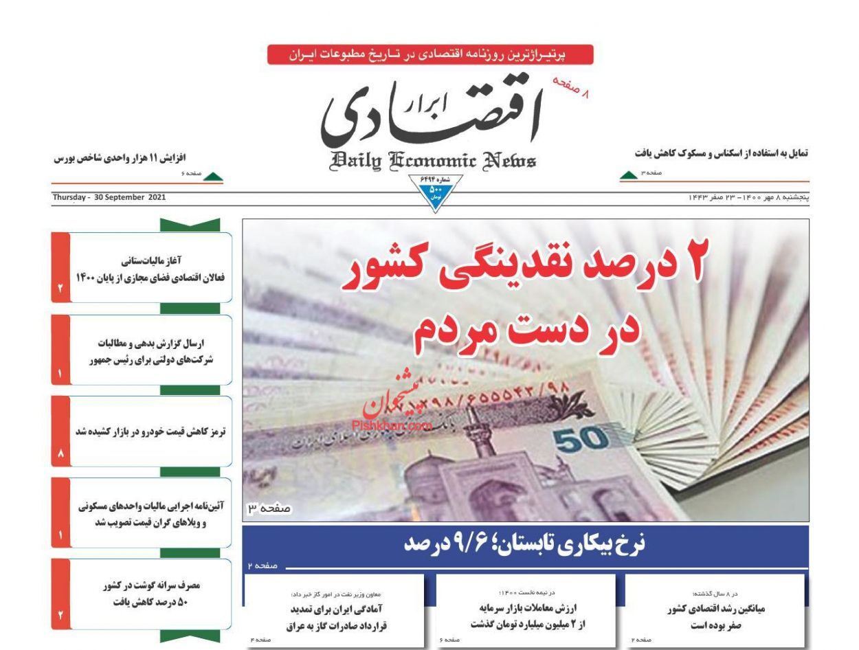 از فرش قرمز برای پیک ششم کرونا تا سکوت بانک مرکزی درمقابل تحولات بازار ارز +تصاویر