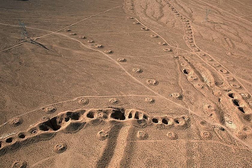 تصاویر جالب طولانی‌ترین قنات جهان در ایران