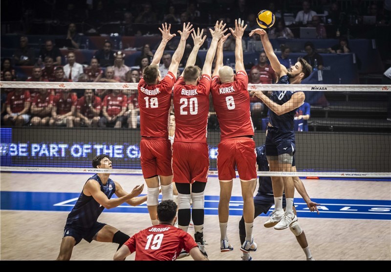 آمریکا و فرانسه به فینال رسیدند/ تحقیر ایتالیا و لهستان در بولونیا + عکس