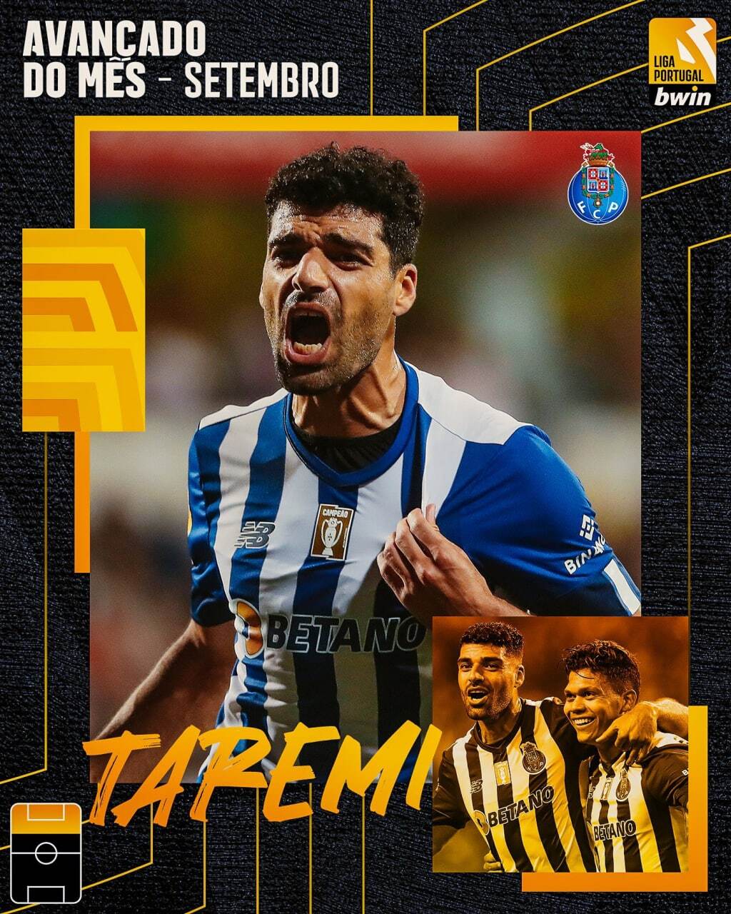 انتخاب طارمی به عنوان بهترین مهاجم ماه سپتامبر پرتغال+ عکس