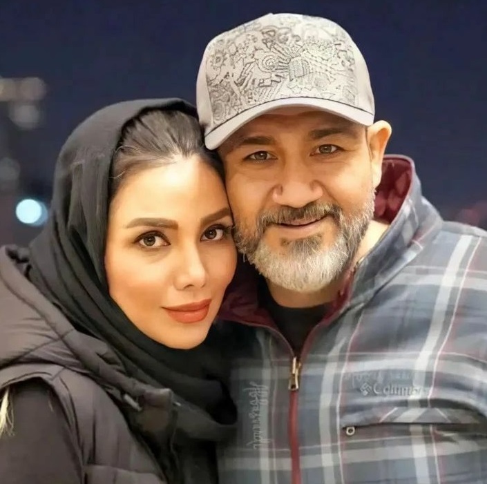 تصویر عاشقانه مهران غفوریان در کنار همسرش+ عکس