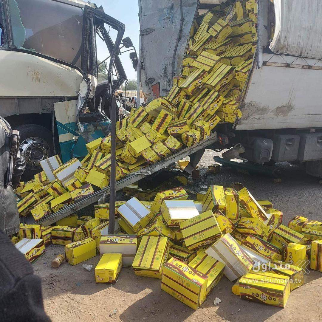 تصادف اتوبوس زائران ایرانی در نجف