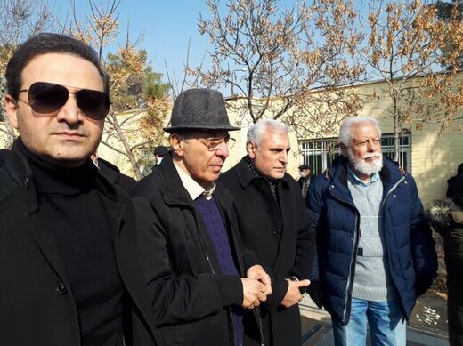 مراسم خاکسپاری شهروز ملک‌آرایی