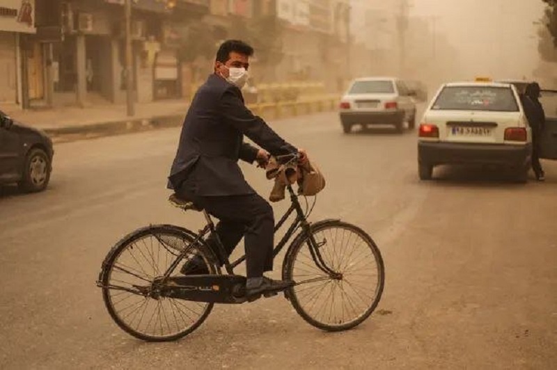 آلودگی هوای اهواز از نگاه گاردین