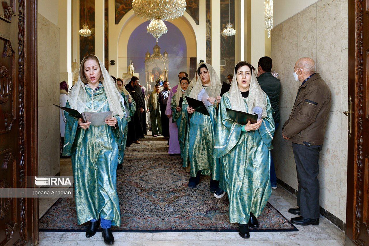 مراسم روز سرکیس مقدس در تهران