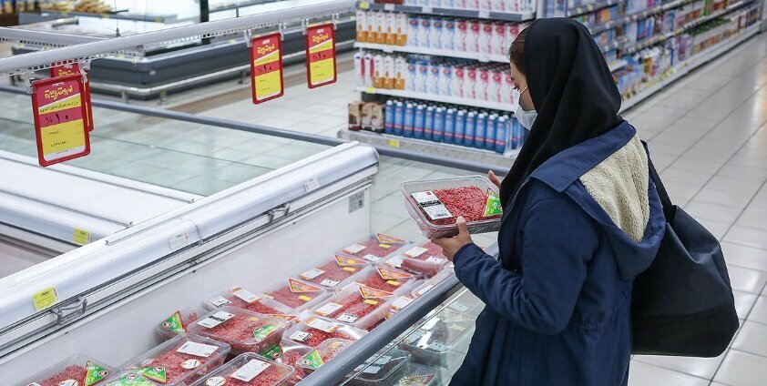 عیدی خرج خرید گوشت و مرغ